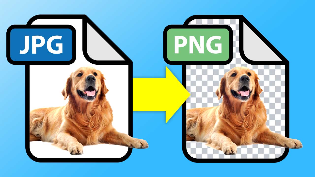 How to Convert JPG to Transparent PNG in Photoshop CC